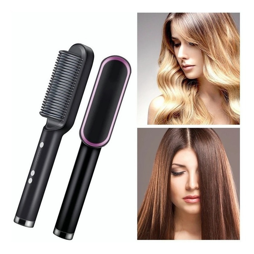 Escova De Alisamento De Cabelo Profissional - Imagem 22