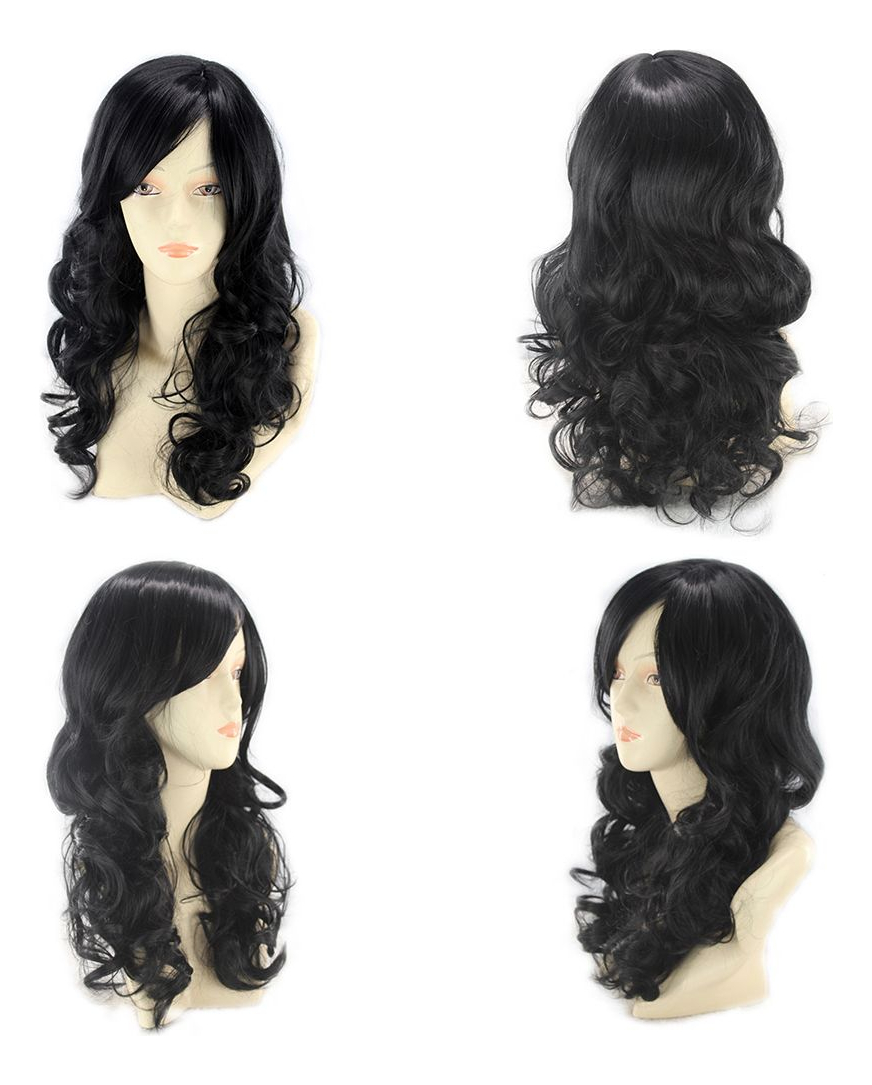 Perucas Longas Encaracoladas Peruca De Cabelo Ombreparty Per