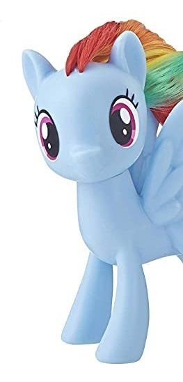 Boneco Clássico My Little Pony Mane Pony Rainbow Dash - Imagem 4