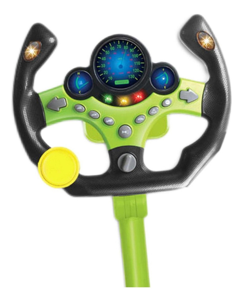 Volante Simulado Para Controle De Direção Infantil Com - Imagem 32