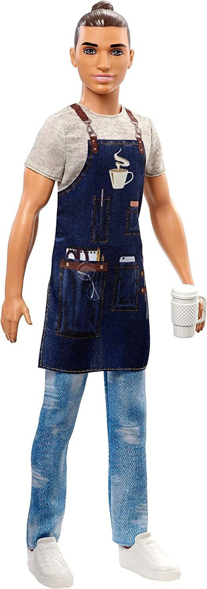 Boneca Barbie Carreiras Ken Barista