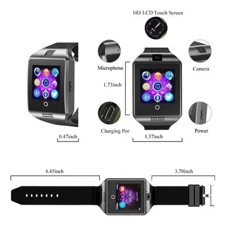 Smartwatch Esportivo Masculino Bluetooth 2pcs - Imagem 8