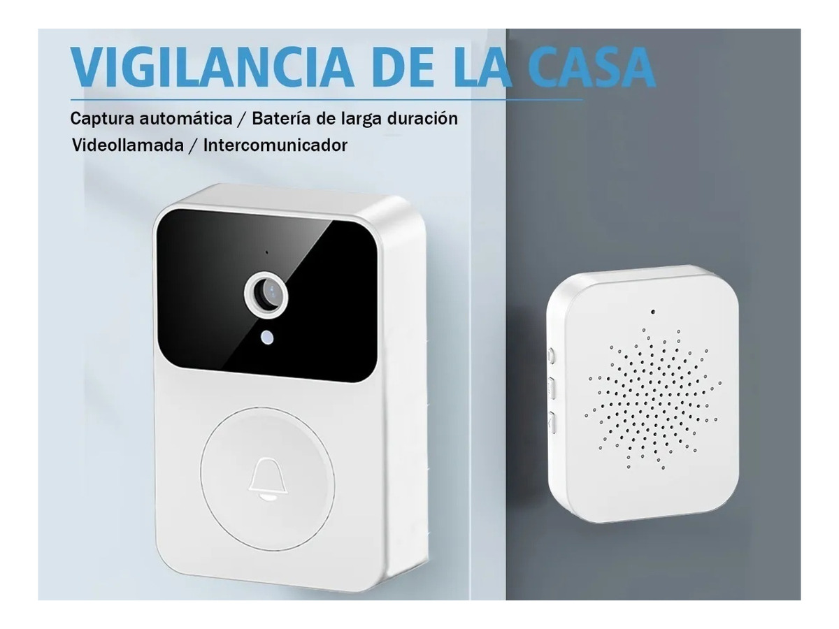 Câmera De Campainha De Vídeo Sem Fio Visual Smart Security - Imagem 3
