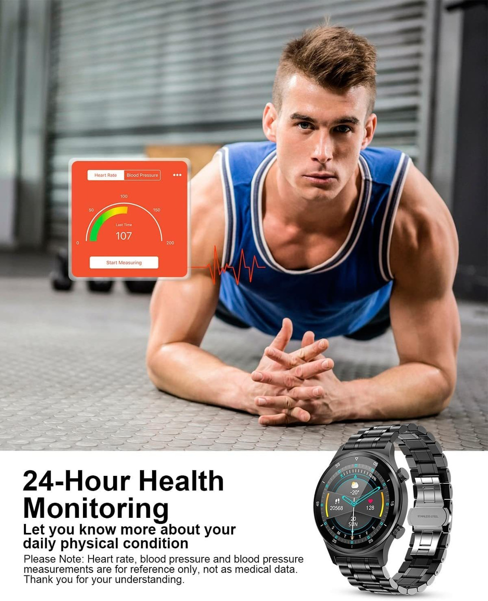 Smartwatch Para Rastreamento De Atividades Para Android E Io - Imagem 4