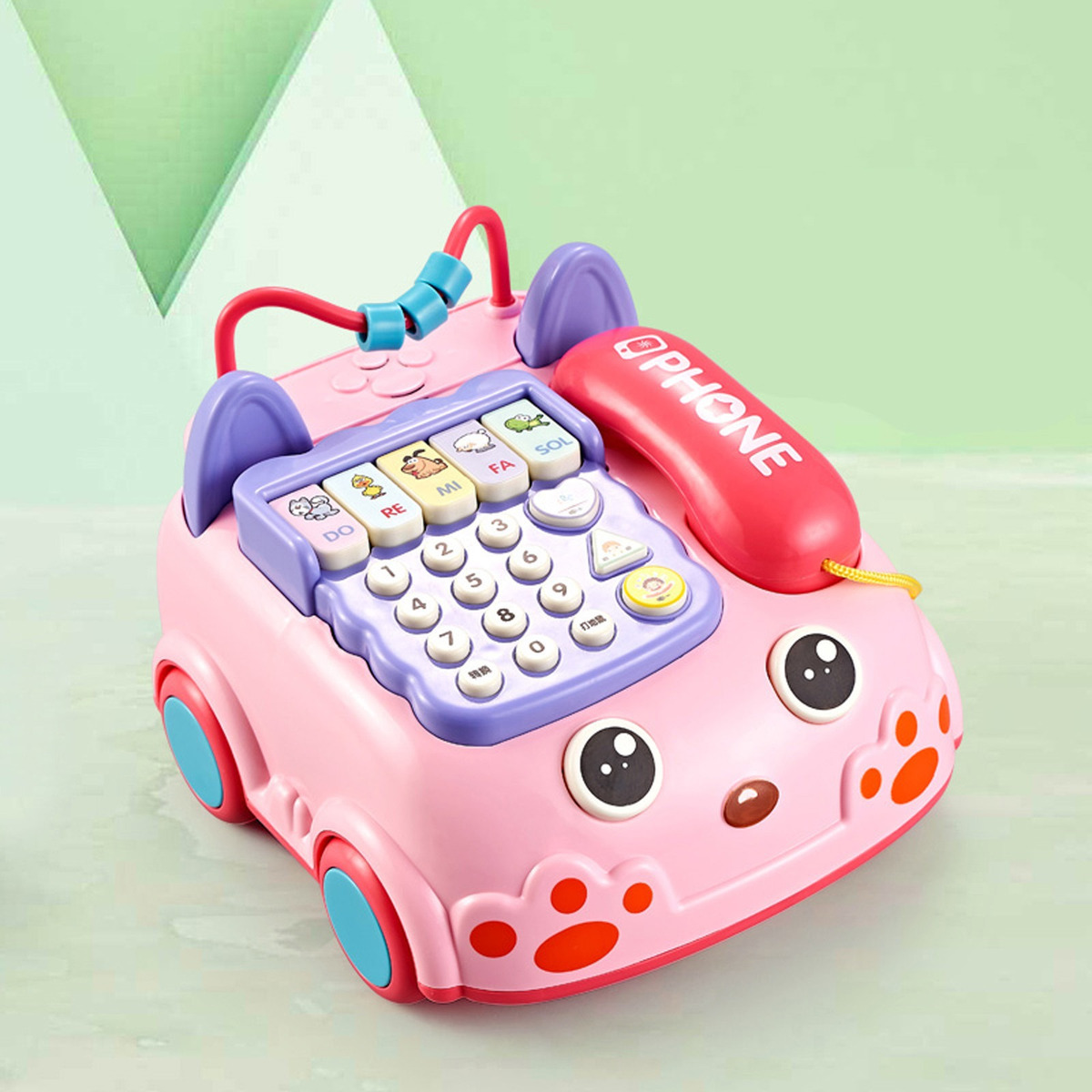 X, Brinquedo Musical Para Educação Infantil, Telefone De Sim