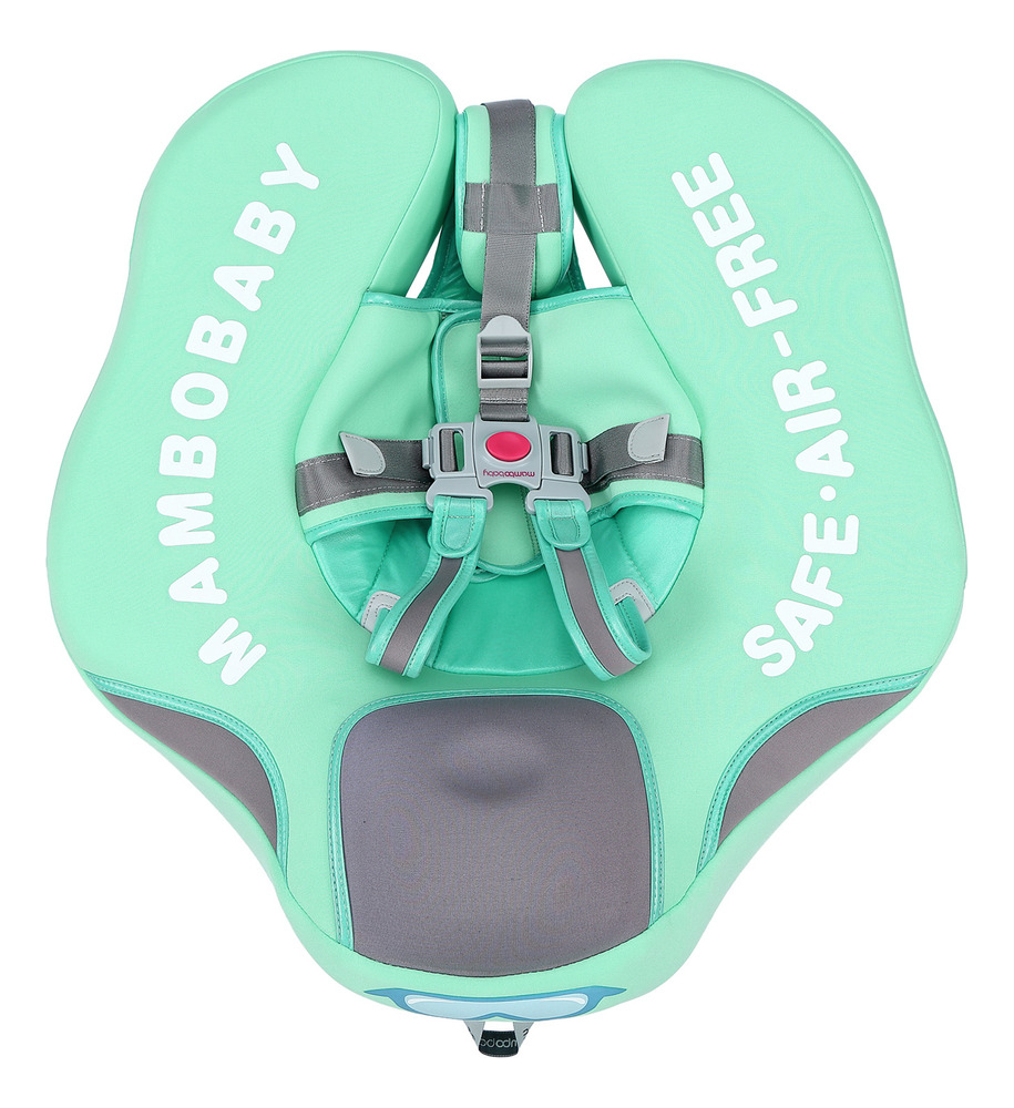 Flutuador De Bebê Não Inflável Com Dossel Infantil Mentindo - Imagem 7