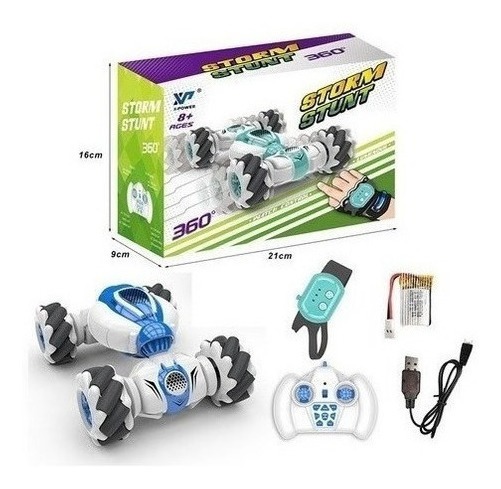 Carro Stunt Rc Gestos De Mão Sensor Acrobático Veículos - Imagem 5