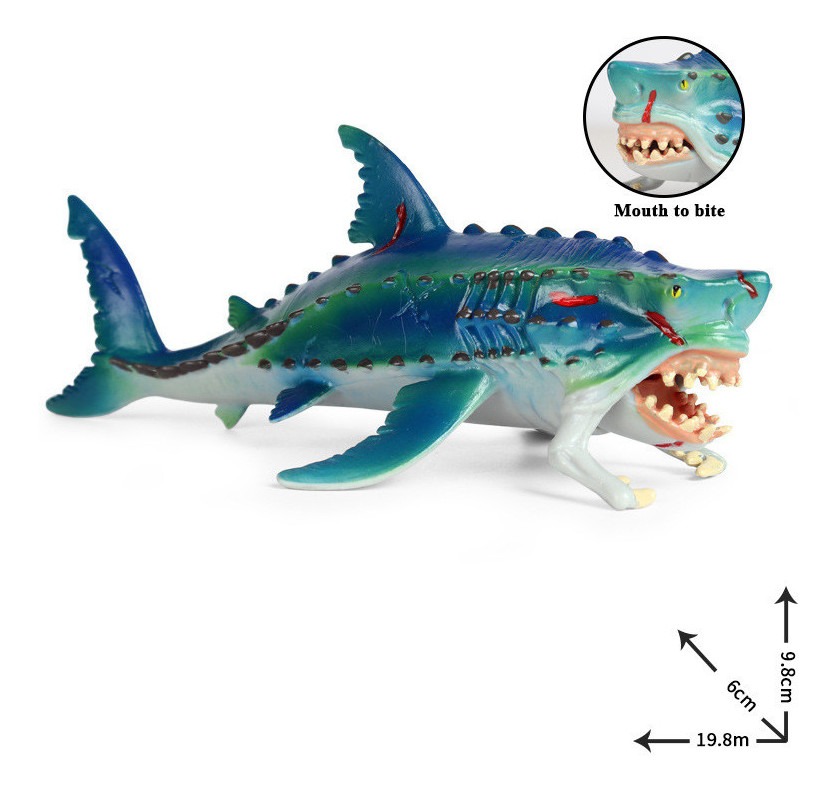 Vida Marinha Peixe Modelo Brinquedos Infantis-peixe Monstro - Imagem 2