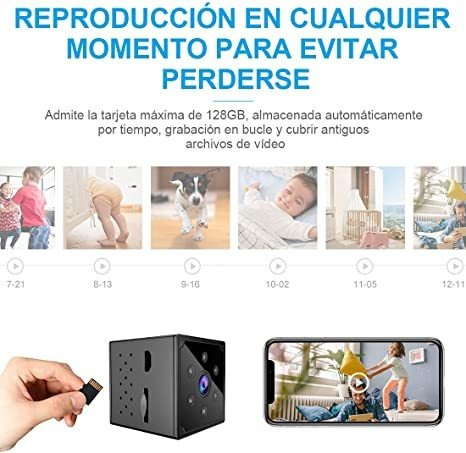 4k Ip Camera Wifi Segurança Doméstica Visão Noturna Movi Det - Imagem 8