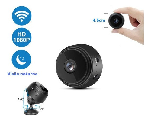 A9 Wifi Monitoramento E Segurança Mini Câmera Espiã