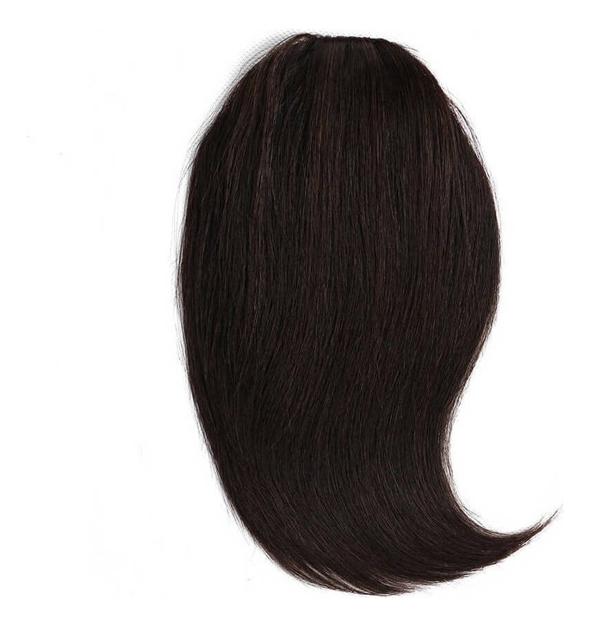 Peruca Cabelo Humano Virgem 20cm Franja - Imagem 16