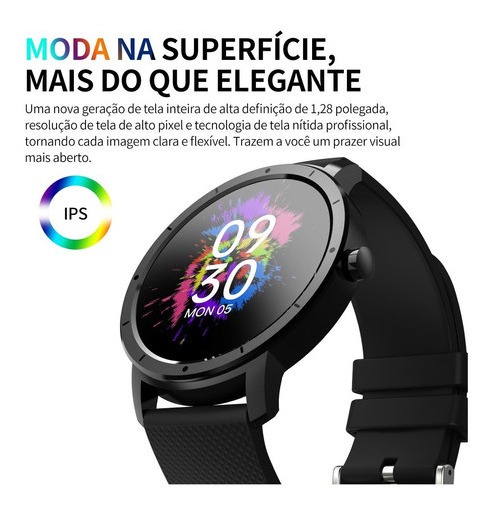 Relógio Smartwatch Redondo Hw21 Com Discagem Astronauta - Imagem 10