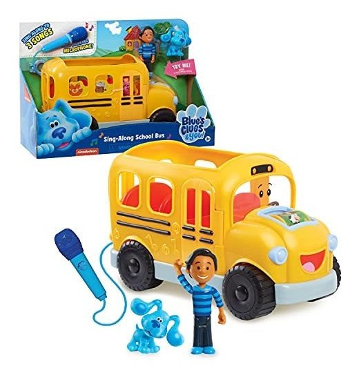 Blues Clues You Singalong School Bus Josh