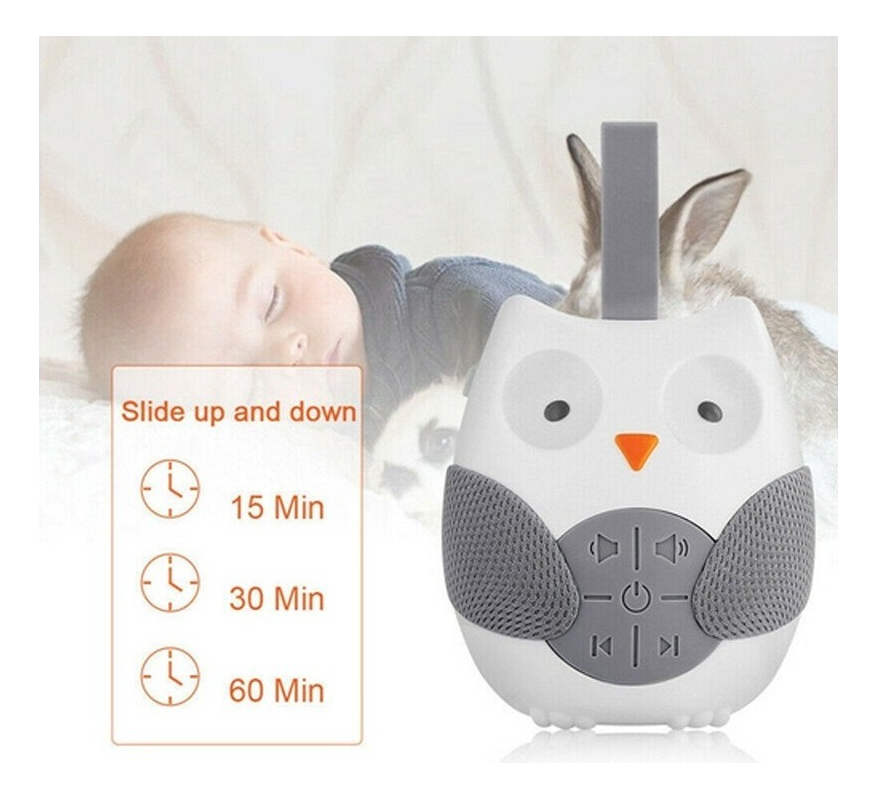 Para Bebê Auxílio Infantil Do Sono Do Ruído Branco Da Coruja - Imagem 3