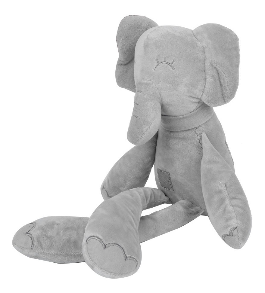 Almofada De Dormir Infantil Comfort Plush Toy Elephant Baby - Imagem 4