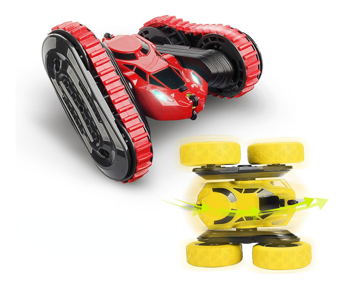 Carrinho De Controle Remoto Duplo Lado Dublê Carros Brinqued - Imagem 9