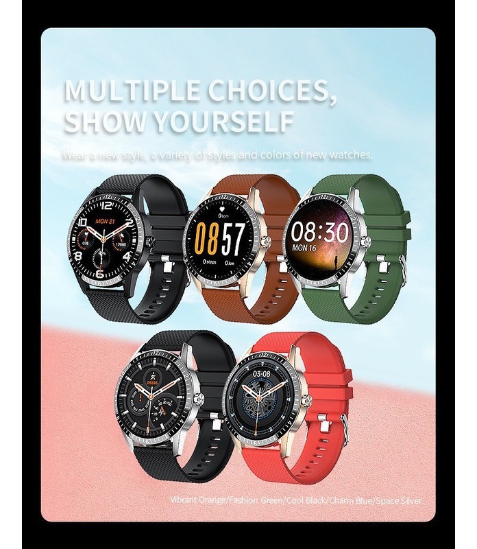 Smartwatch Bluetooth Esportes Saúde Gt2 Call Smart - Imagem 9