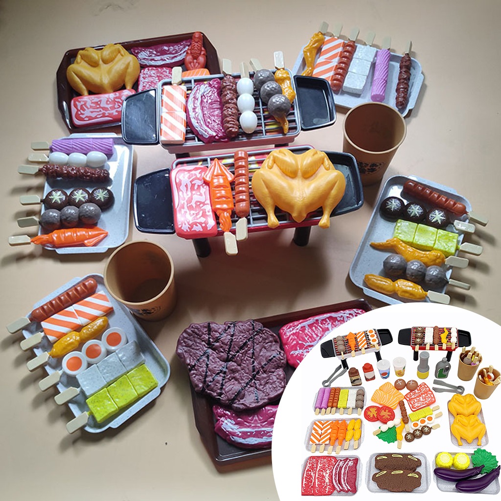 Conjunto De Cozinha De Brincadeira De Fingir, Brinquedos Chu - Imagem 16