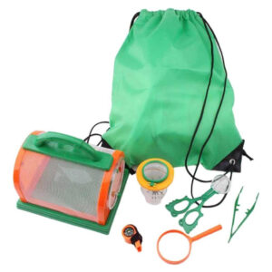 7 Peças Kits De Apanhador De Insetos Lupa Recipiente Para