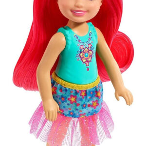 Boneca Barbie Dreamtopia Chelsea Sprite 7 Polegadas Rosa