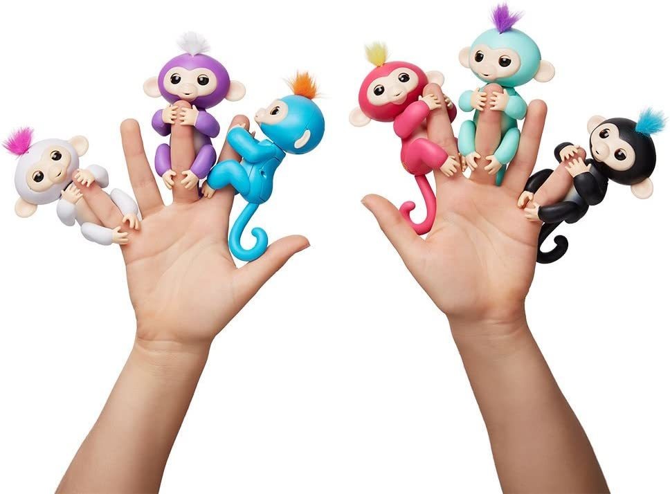Macaco Bebê Interativo Fingerlings Boris Blue - Imagem 7