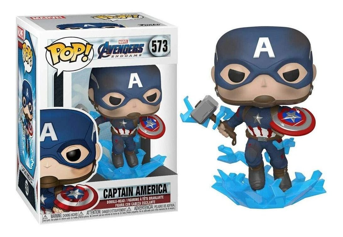 Funko Pop Marvelavengers Endgame Capital América - Imagem 3