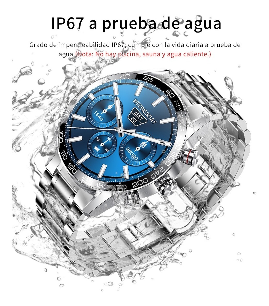 Foxbox-smart Call Watch Bluetooth Esportes À Prova D'água Hd - Imagem 17