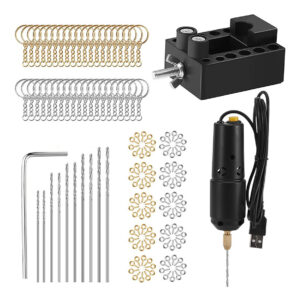 Conjunto De Broca Mini Broca Elétrica De Resina Com Brocas 1