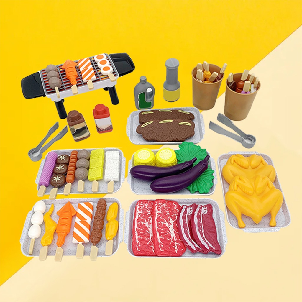 Conjunto De Cozinha De Brincadeira De Fingir, Brinquedos Chu - Imagem 7