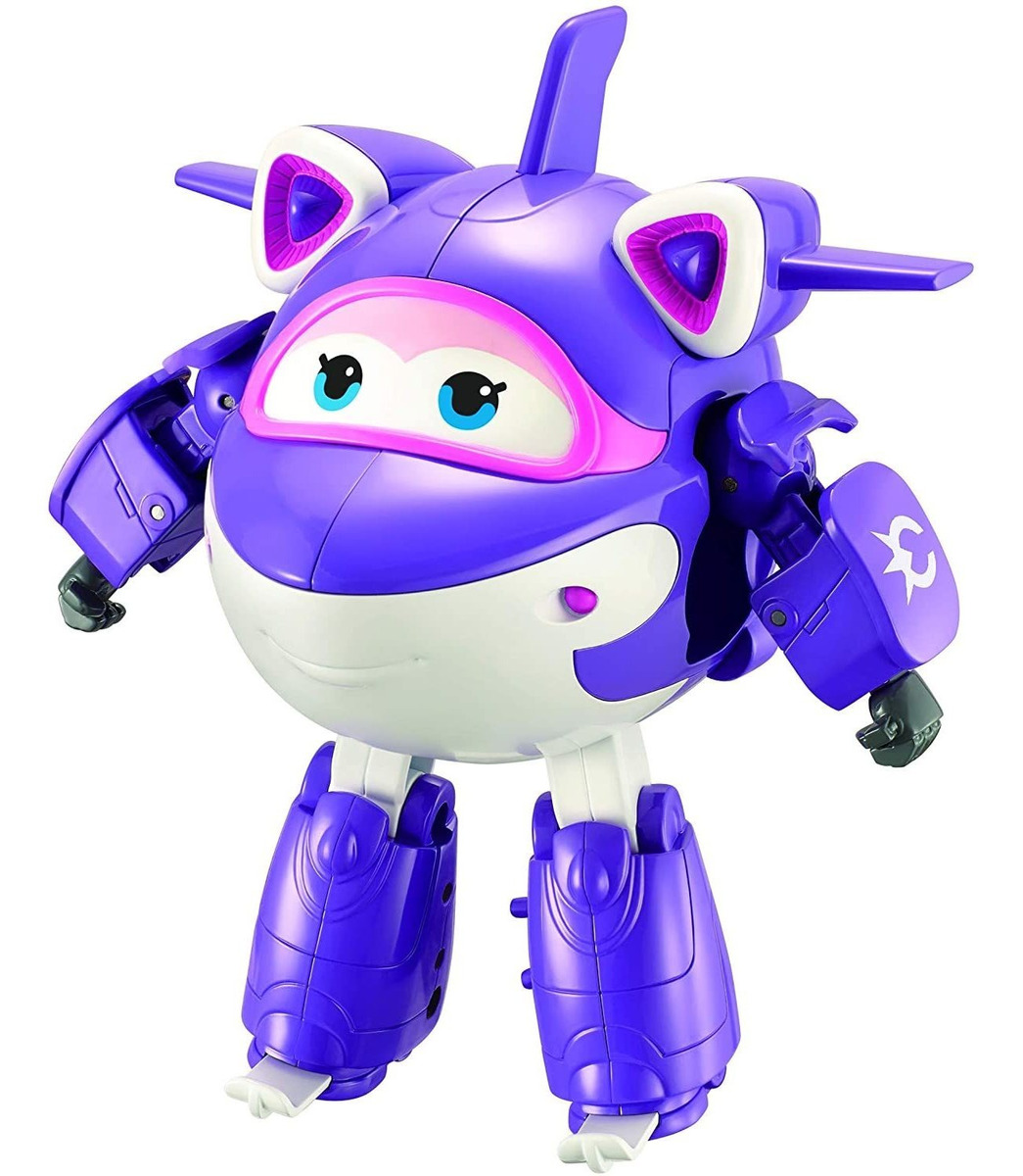 Super Wings 5 Transformando Avião De Cristal Supercharged