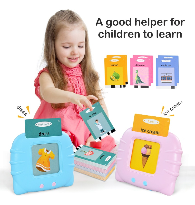Card Early Education Machine 255 Cartões De Audiolivro Portá - Imagem 2