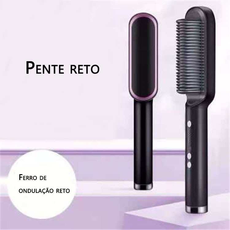 Escova Secadora Profissional Seca Alisa E Modela Cabelo Comb - Imagem 6