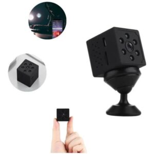 Mini Câmera Espiã Wifi Visão Noturna Gravador Voz
