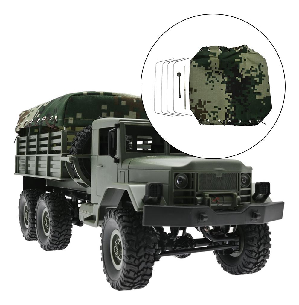 Capa De Lona De Carro 1/16 Rc Para Wpl B14 B14k B24 B24k B16 - Imagem 17