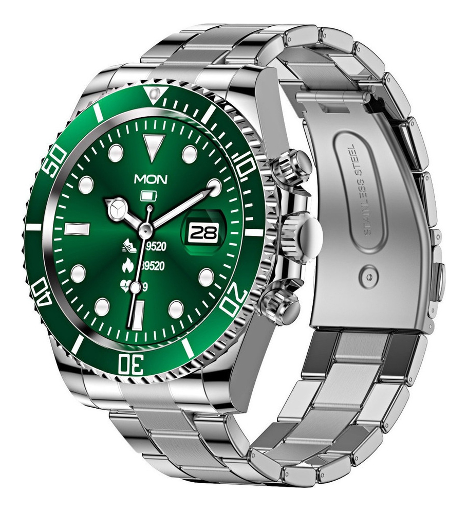 Lokmat Aw12 Smartwatch Bluetooth Inoxidável - Imagem 10