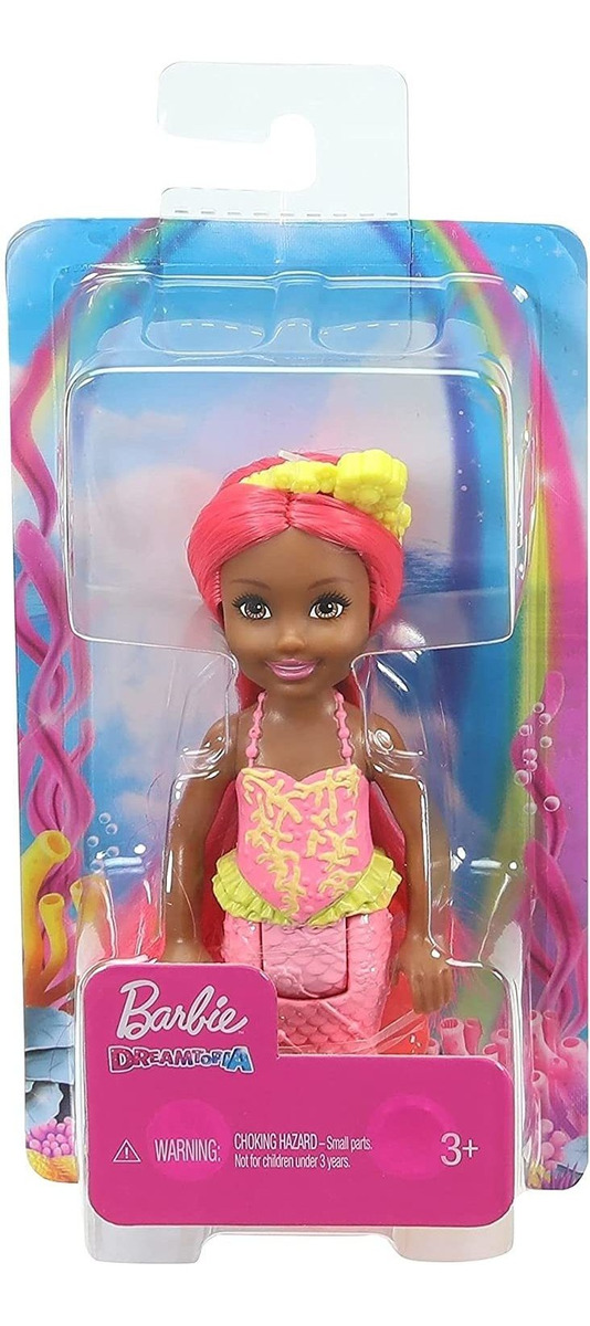 Boneca Sereia Barbie Dreamtopia Chelsea 65 Polegadas - Imagem 5