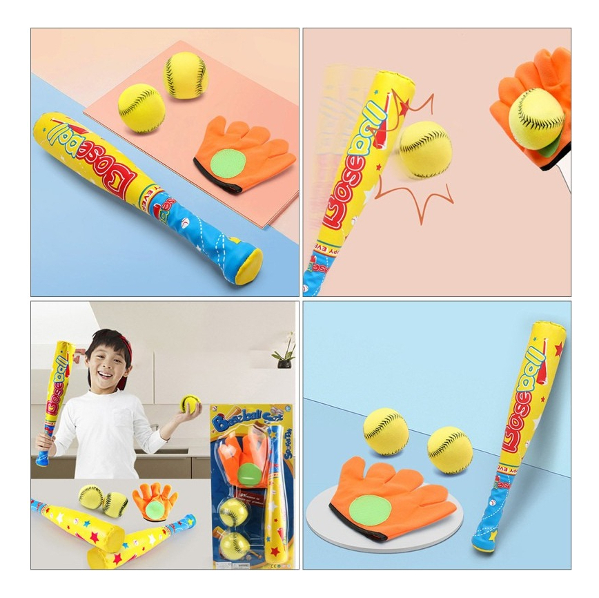 Conjunto De Brinquedos De Beisebol Infantil Para Esportes Ao - Imagem 6