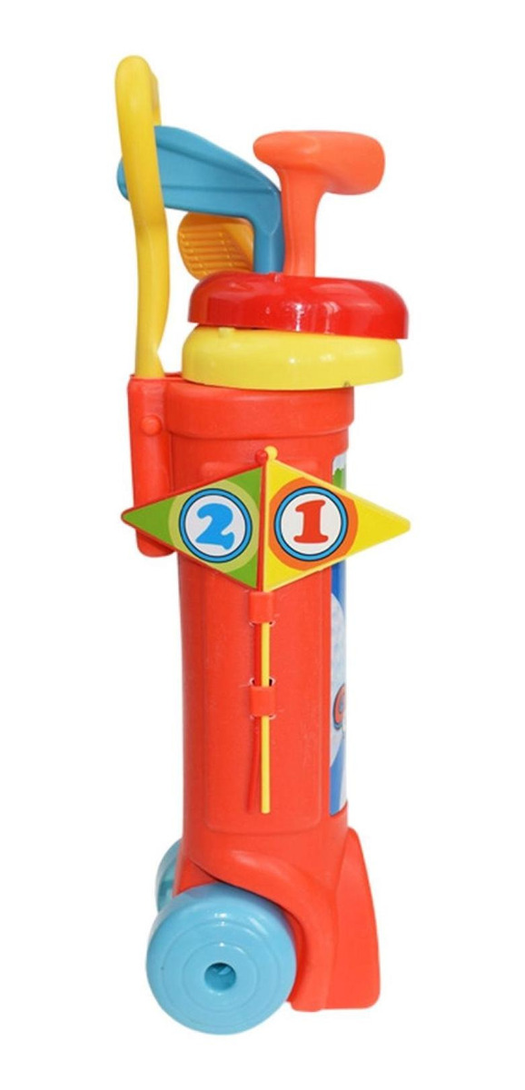 Conjunto De Tacos De Golfe Infantil Brinquedo Educativo - Imagem 11