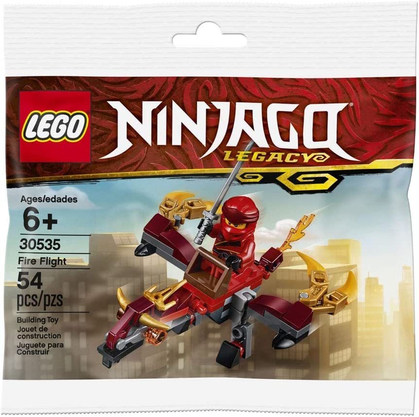 Minifigura Lego Ninjago Legacy Kai Fire Dragon - Imagem 3