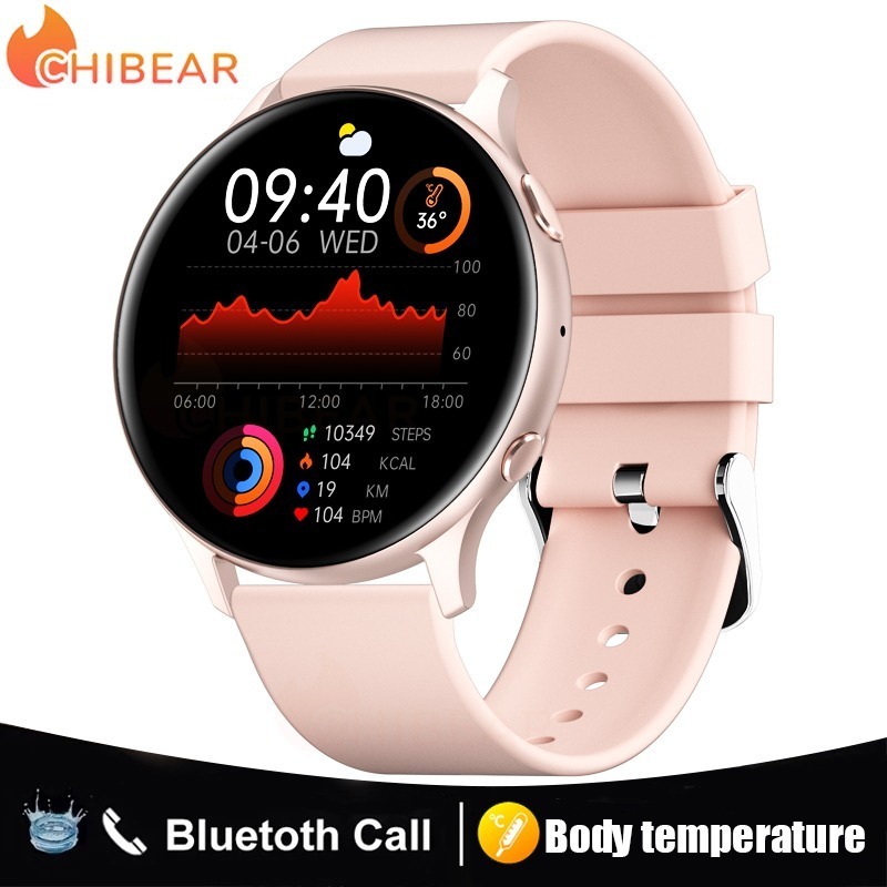 Smartwatch Bluetooth Call Monitoramento De Temperatura Corpo - Imagem 21