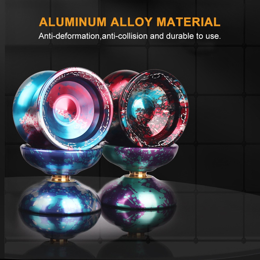 Yoyo Ball Yo Alloy Profissional Yo Yo, Iniciantes E Jogadore - Imagem 7