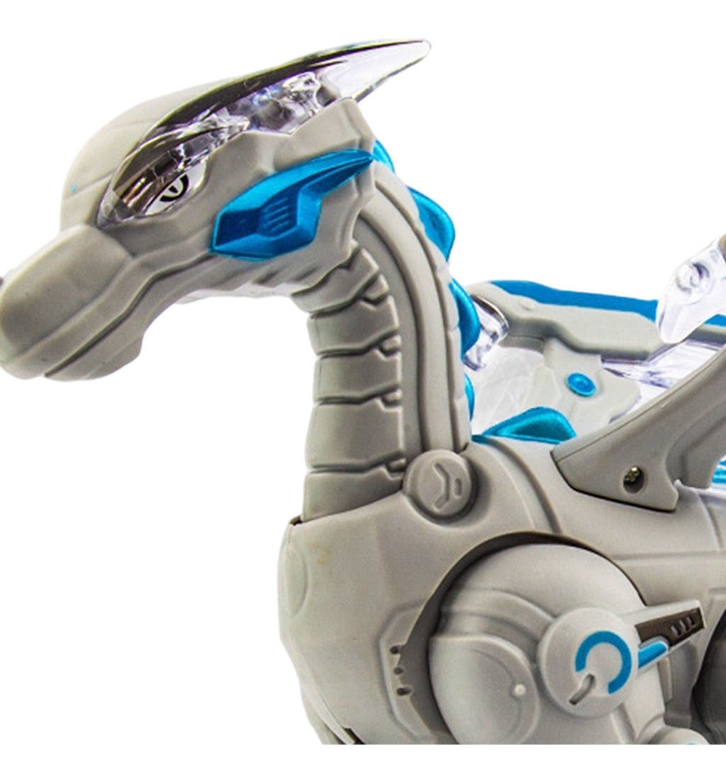 Brinquedos De Dinossauros De Controle Remoto De Cinza - Imagem 2