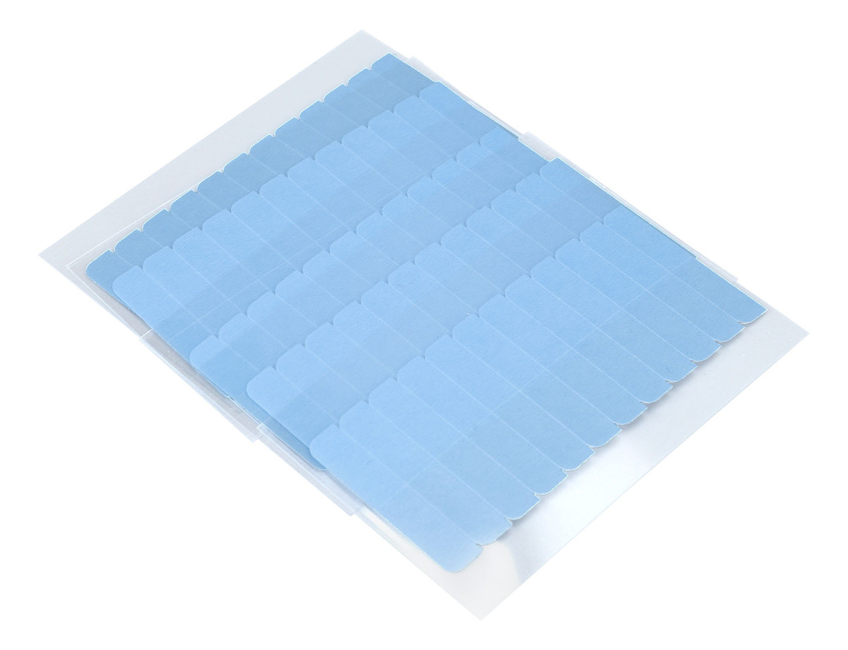 Peruca De 5 Folhas, Fita Adesiva Dupla Face, Azul, Impermeáv