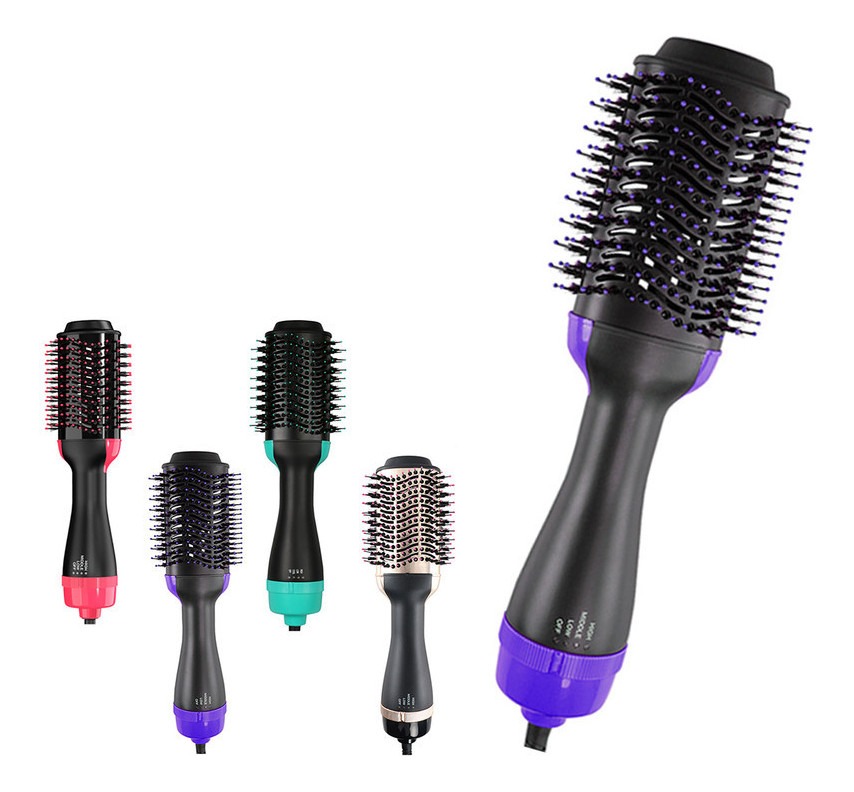 Escova Secadora E Modeladora Cerâmica Soft Escova Alisadora - Imagem 12