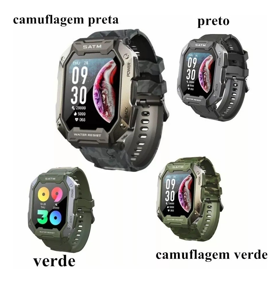 Smartwatch Esportivo Ao Ar Livre Para Homens - Imagem 11