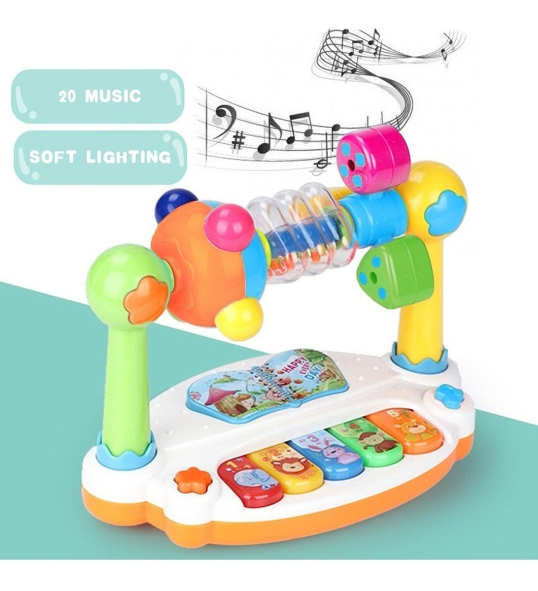 Educação Infantil Infantil Infantil Aprendendo Piano - Imagem 3