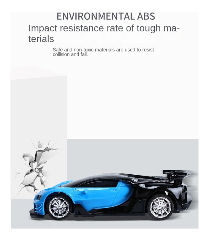 Brinquedo De Carro Com Controle Remoto Sem Fio De Quatro Via - Imagem 5