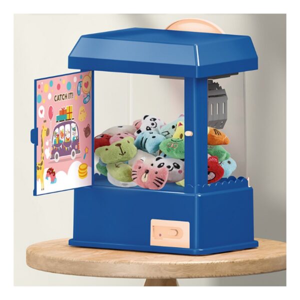 Compra online de Máquina de boneca automática brinquedo para crianças mini  dos desenhos animados moeda operado jogo garra guindaste máquinas com luz  música crianças brinquedo presentes