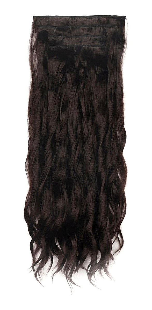 Peruca Feminina, Cabelo Comprido Encaracolado, Ondulado De Á - Imagem 17