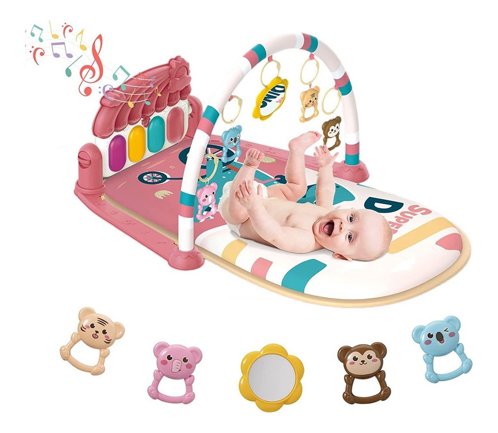Tapete De Brincar Para Bebês, Academia Para Bebês, Piano, Ho - Imagem 18